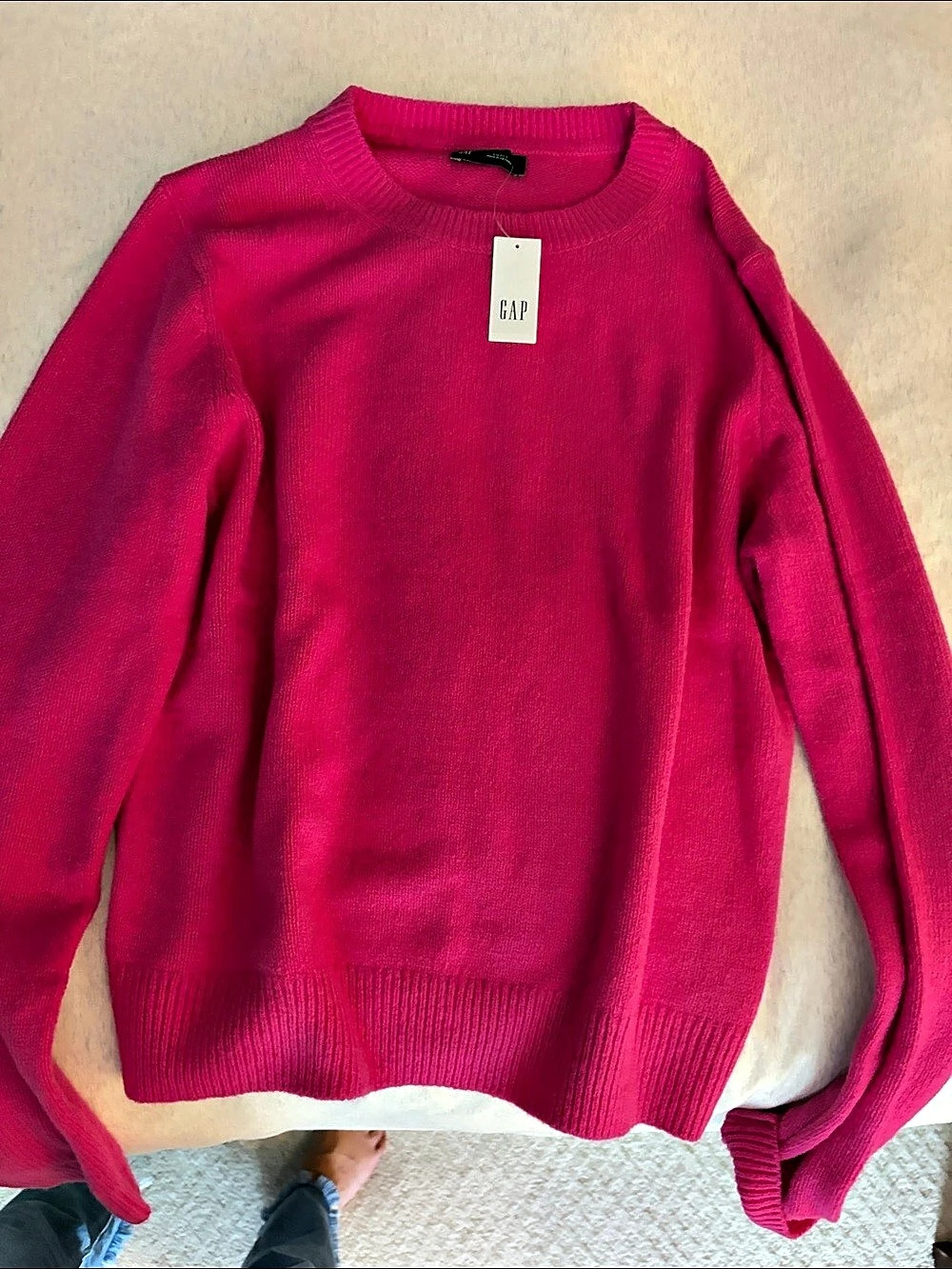 Gap Pink Crewneck Sweater NWT